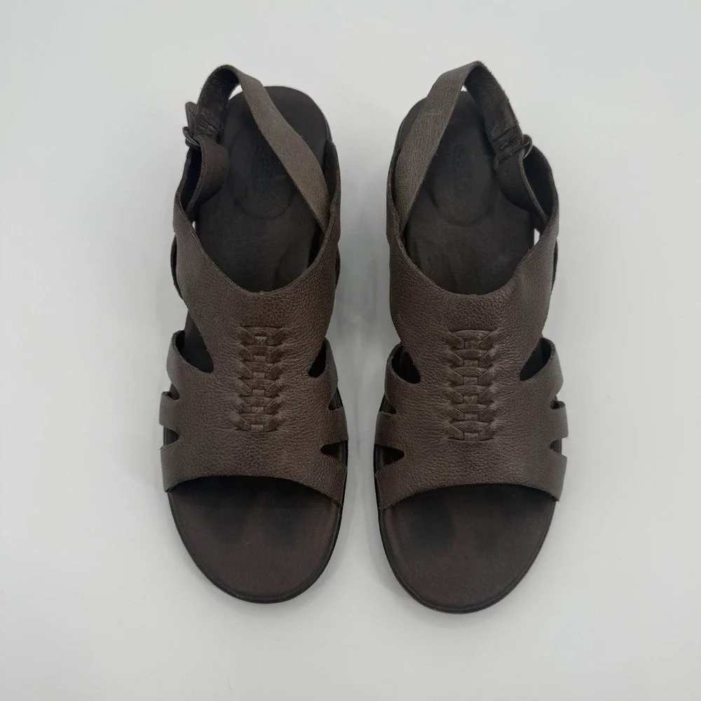 Keen Elizabeth Wedge Sandals Cascade Brown Women's‎ Size US 10